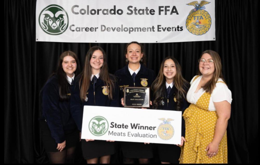 FFA Competes and Wins at State Weld County RE5J School District